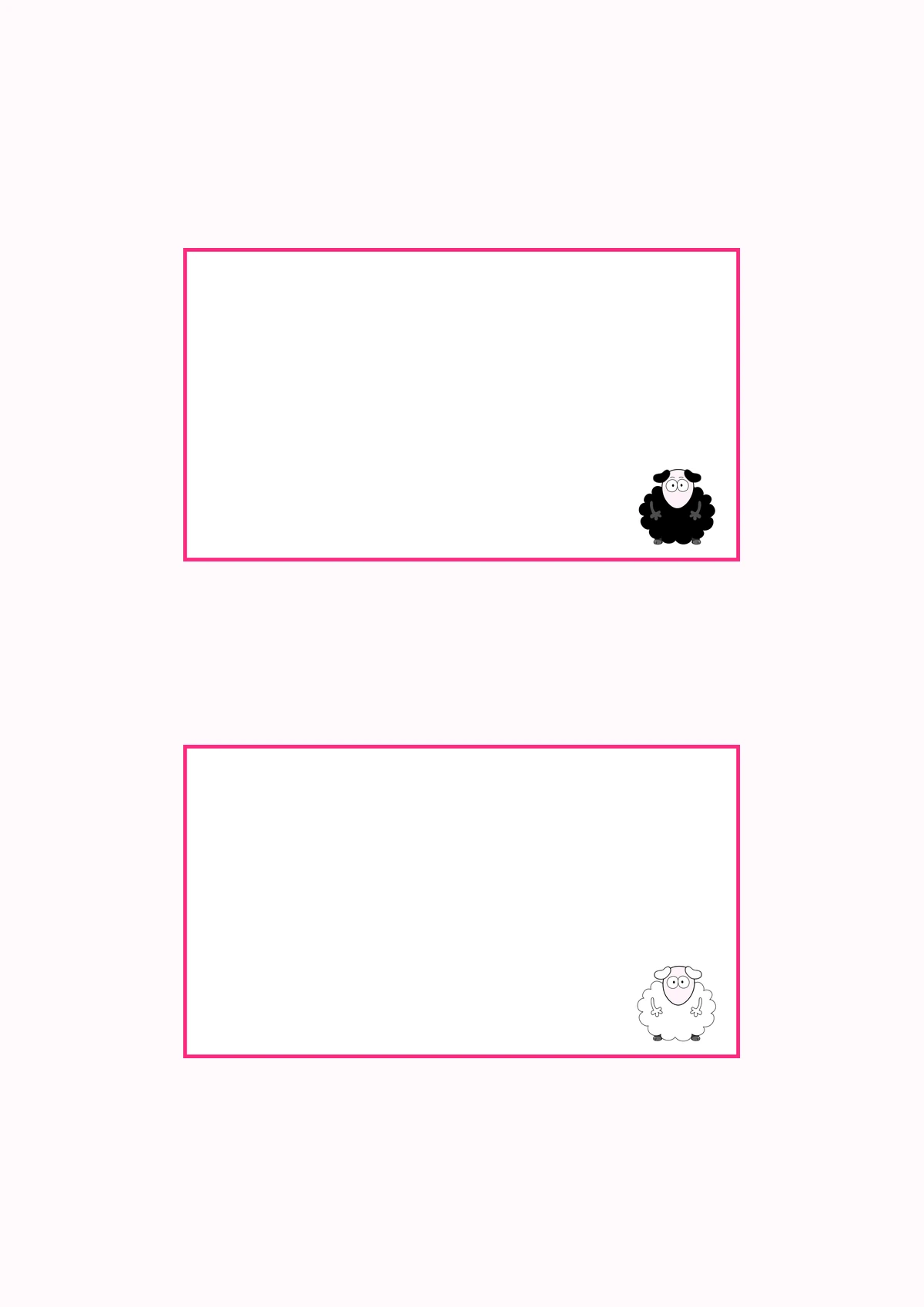 Preview of two Chubblies message cards
